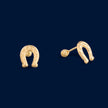 #B10185 - Broquel Herradura Oro 10k - L280/