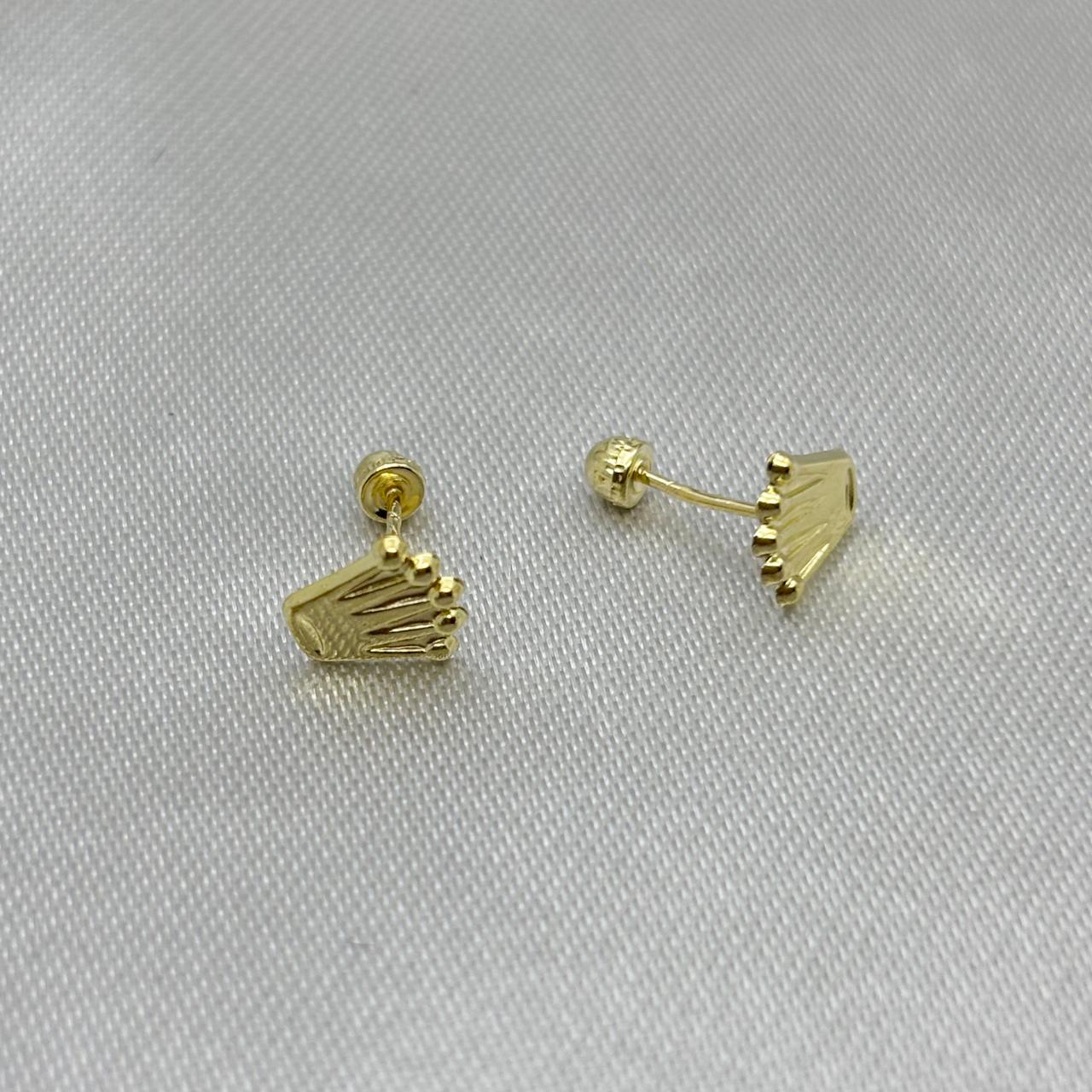 #B10255 - Broquel Corona Tipo Rolex Oro 10K - L190/ - L225/