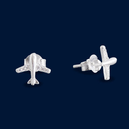 #BR166 - Broquel Avión Con Zirconia - A18/1.7