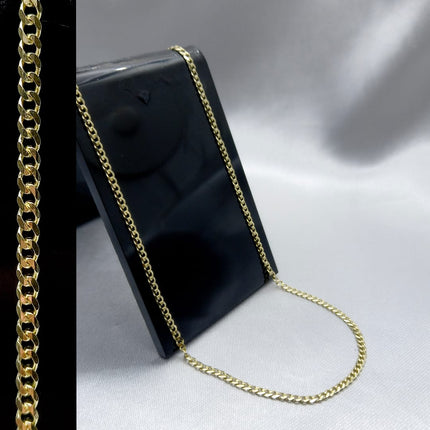 #C10136 - Cadena Barbada 050 De Oro 10K 1.5 mm - H01/3.5