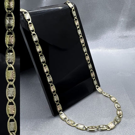 #C10150 - Cadena Gucci Celeste De Oro Florentino 10k - 080 - 3.5 mm - H01/6.1