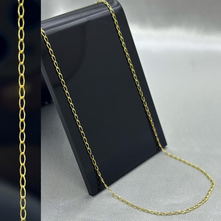 #C10163 - Cadena Rada Oro 10K - 030 - 1 mm - H01/1.0