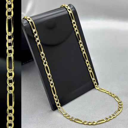 #C10174 - Cadena Cartier Rodio Oro 10K - 080 - 3 mm - H01/7.5