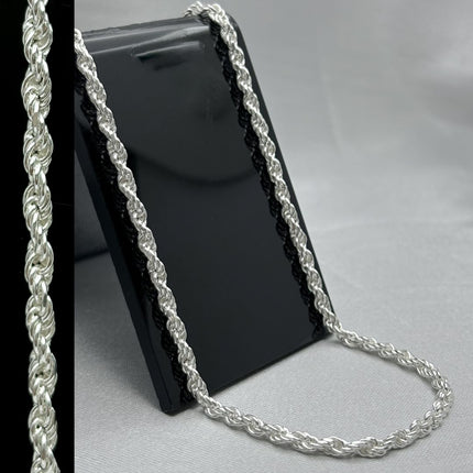 #CAD122 - Cadena Torsal De Plata - 080 - 4 mm - A04/26.4