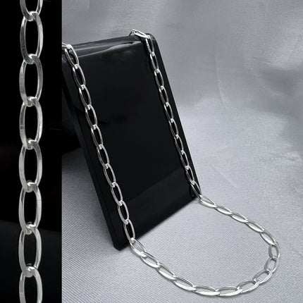 #CAD138 - Cadena Rada De Plata - 080 - 3 mm - A05/7.7