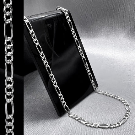 #CAD262 - Cadena De Plata Cartier  - 080 - 4mm - A04/8.1