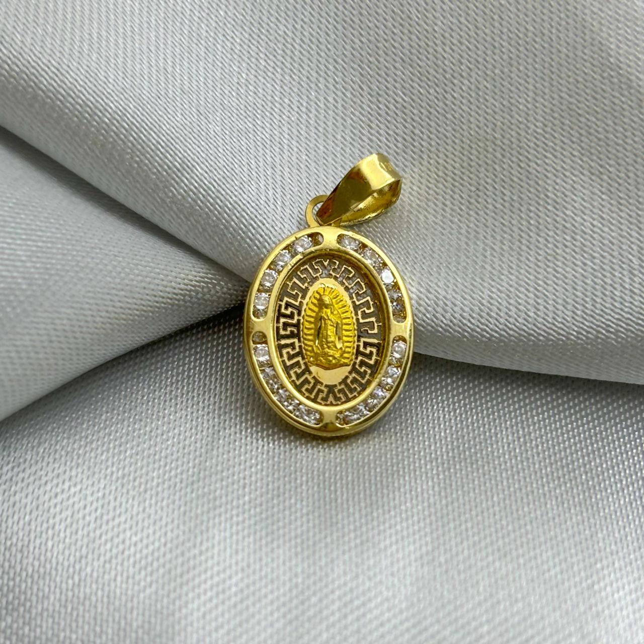 #D10175 - Dije De Virgen De Guadalupe De Oro 10k - H02/0.7