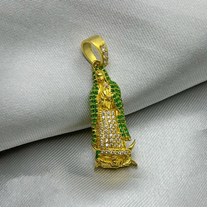 #D10212 - Dije Virgen De Guadalupe De Oro 10k - H02/3.0
