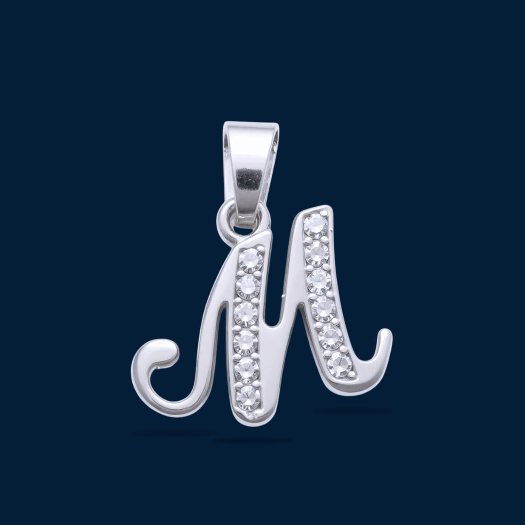 #D116 - Dije De Letra Con Zirconia De Plata - B09/1.5