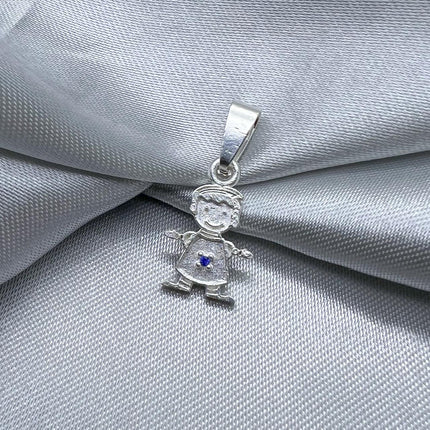 #D118 - Dije De Niña/Niño De Plata - A09/1.4