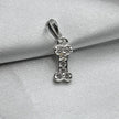#D146 - Dije De Hueso Con Piedra Zirconia Plata - A09/1.3