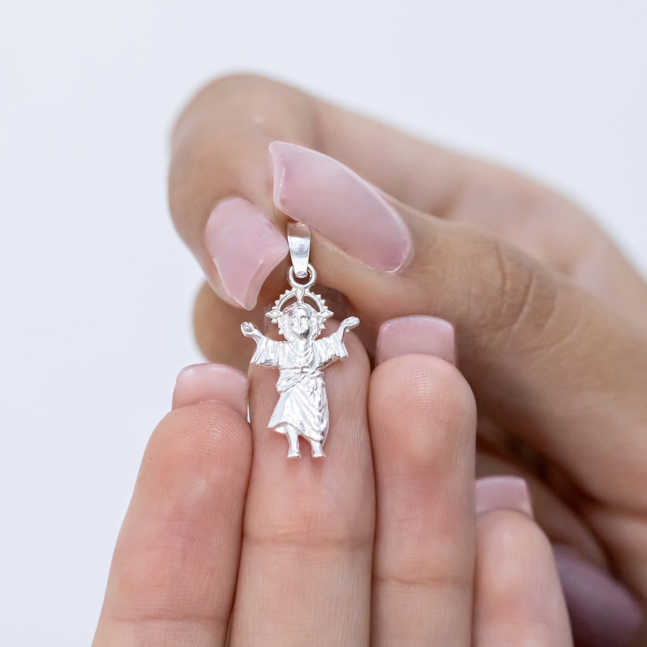 #D172 - Dije De Divino Niño De Plata - A09/1.1