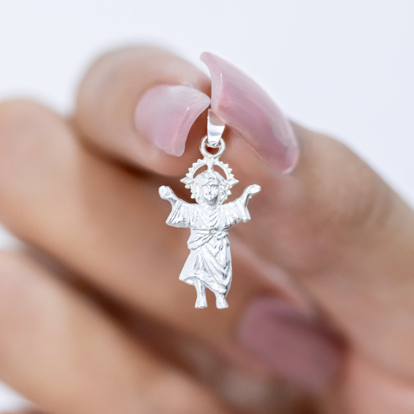 #D172 - Dije De Divino Niño De Plata - A09/1.1