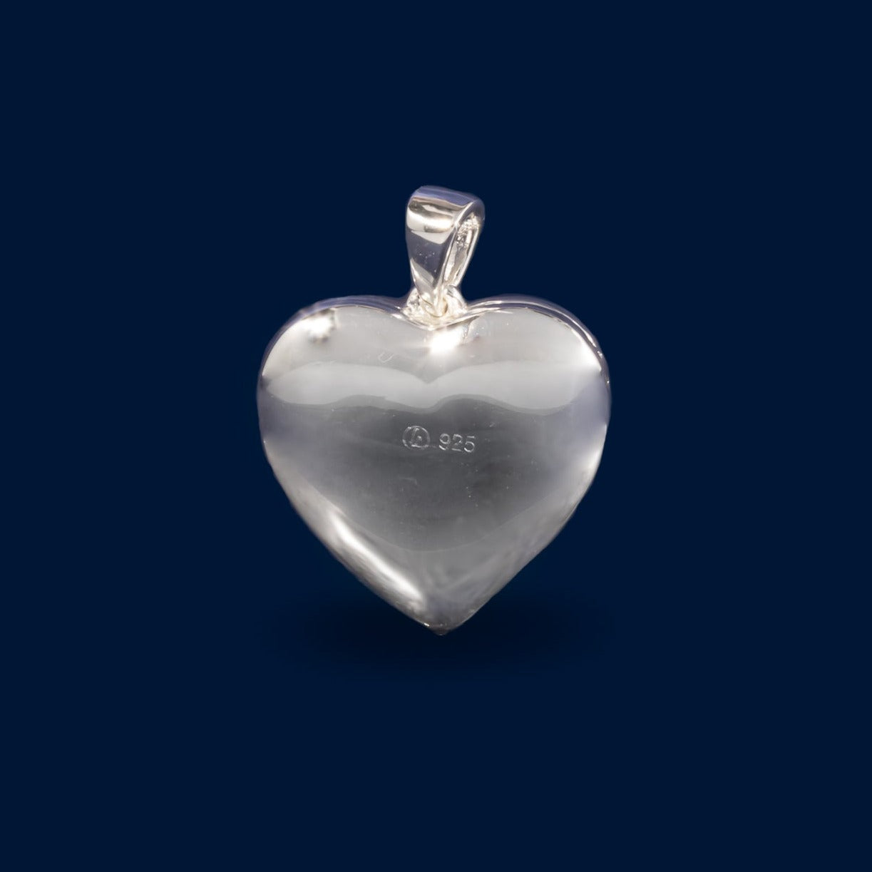 #D196 - Dije/Relicario De Corazón De Plata - MI3.6