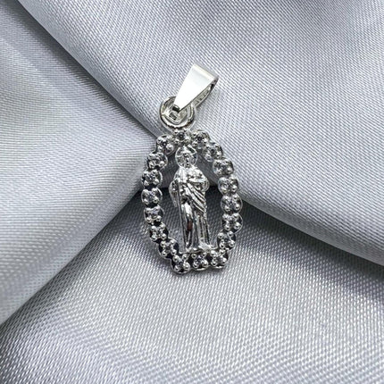#D204 - Dije De San Judas Tadeo De Plata - A13/1.9