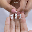 #D226 - Dije De 3 Niños o Niñas - A07/2.8
