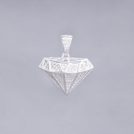 #D536 - Dije De Diamante Con Piedras - C07/4.8