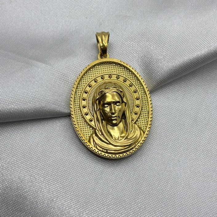 #DOL131 - Dije Virgen María Oro Laminado 18K - LA035/