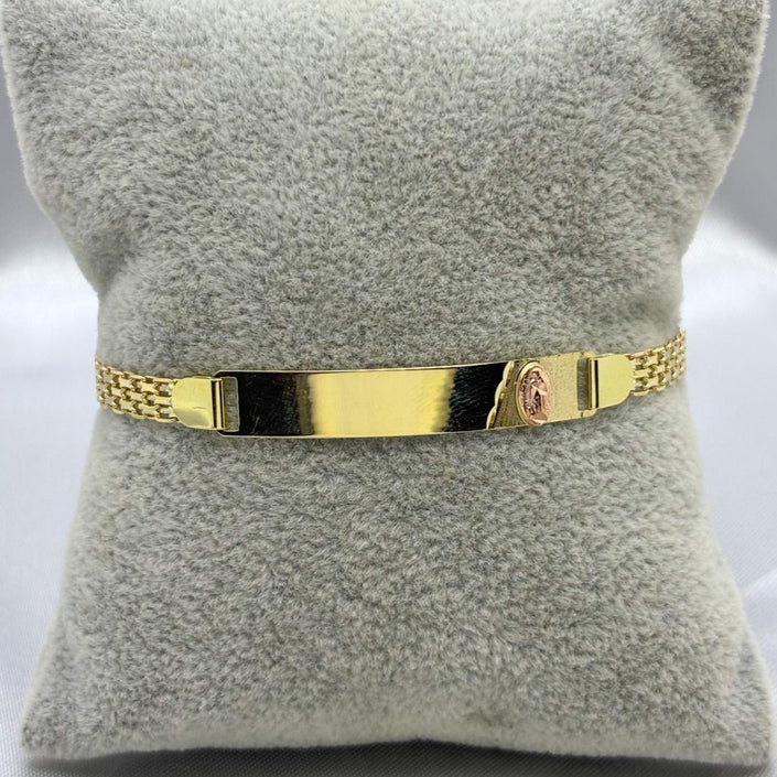 #ESC10120 - Esclava Virgen De Guadalupe Oro 10K - I05/5.1