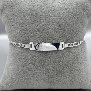 #ESC153 - Esclava Mariposa Plata - A12/3.3