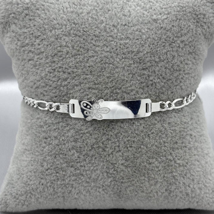 #ESC153 - Esclava Mariposa Plata - A12/3.3