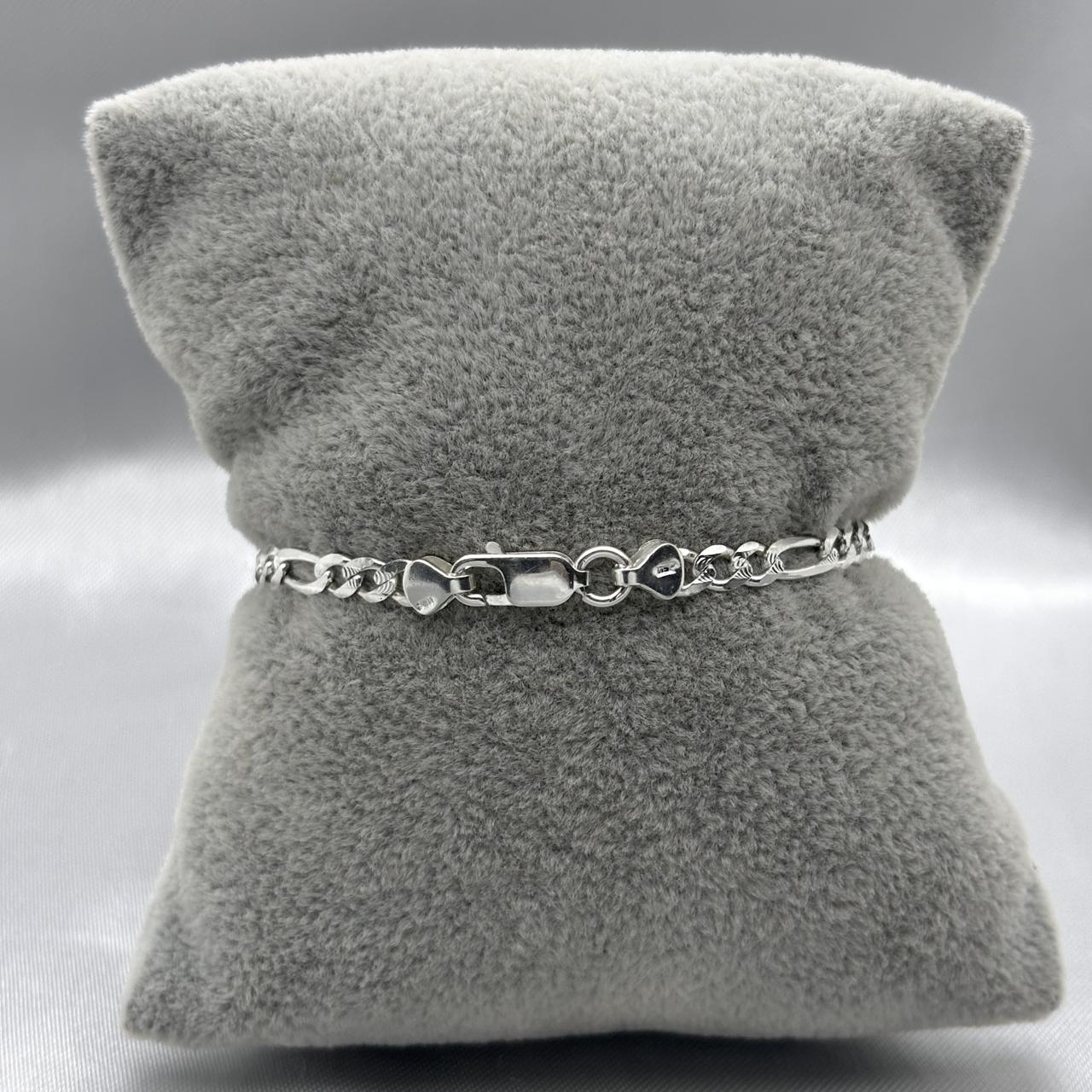 #ESC172 - Esclava Cartier Diamantada Plata - 080 - 4 mm - CE4.9