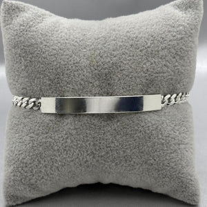 #ESC182 - Esclava Cubana Plata - 120 - 4.5 mm - A07/9.4