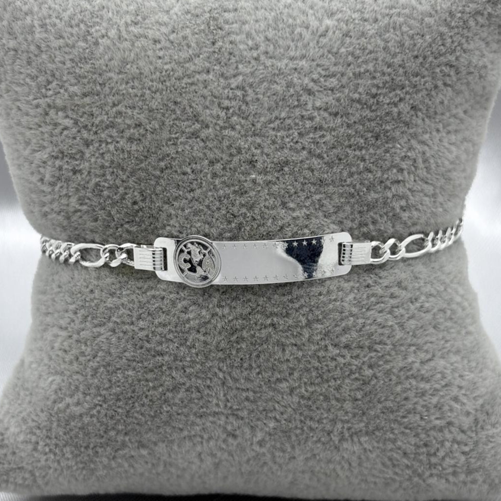 #ESC202 - Esclava Escudo Club América Fútbol Plata - A12/3.3