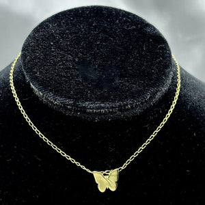 #G10123 - Gargantilla Con Mariposa Oro 10K - I07/1.7