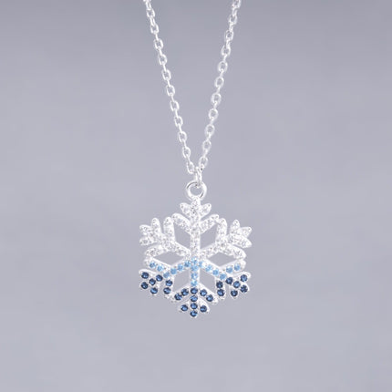 #G227 - Gargantilla Copo De Nieve De Plata - B11/2.8