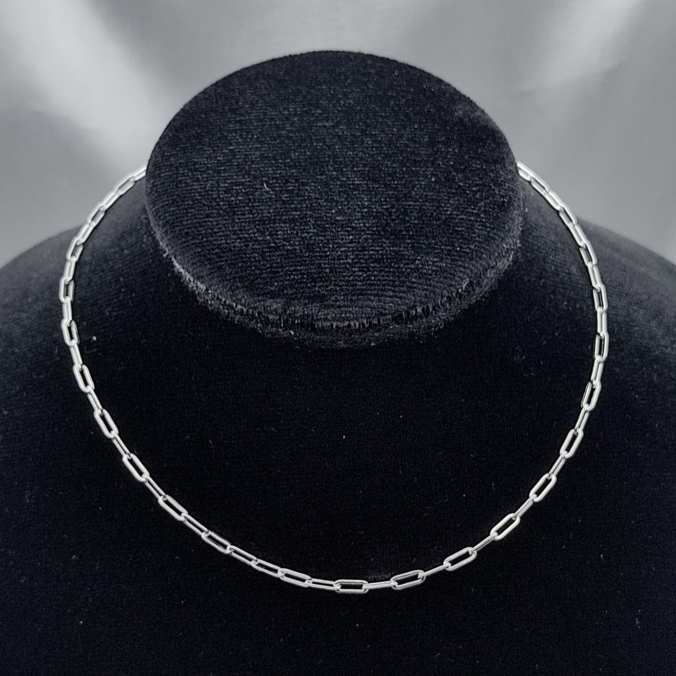 #G248 - Gargantilla Clip Delgada Plata - C14/4.1