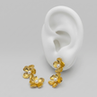 #ARL177 - Arete De Flor De Oro Laminado 18k - LB030/