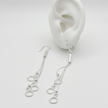 #AR238 - Aretes Largos Con Aros - A12/5.6