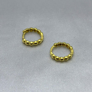 #H10106 - Huggie Bolitas Oro 10K - I04/1.1