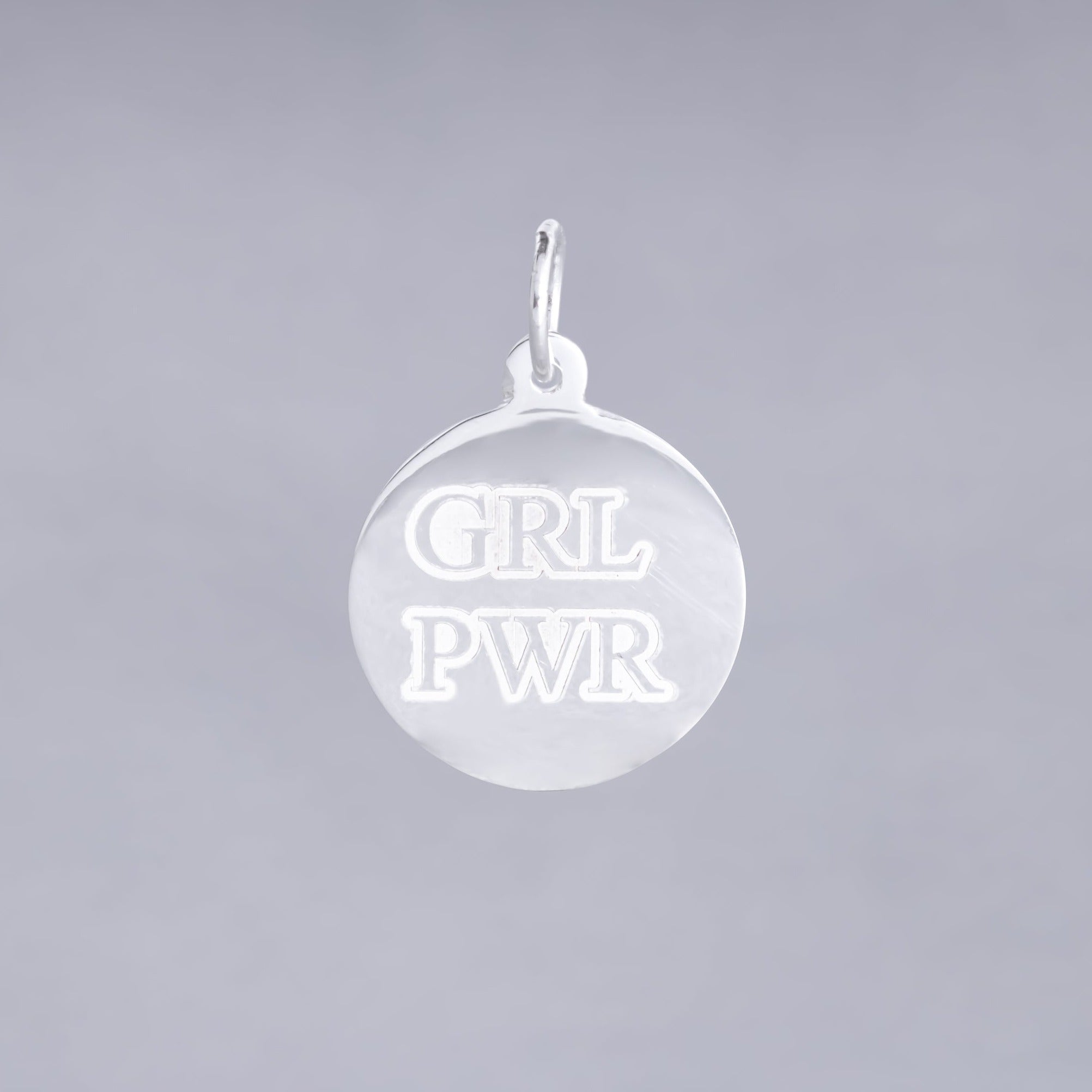 #HE118 - Placa Circular De Plata - DE025/