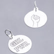 #HE118 - Placa Circular De Plata - DE025/