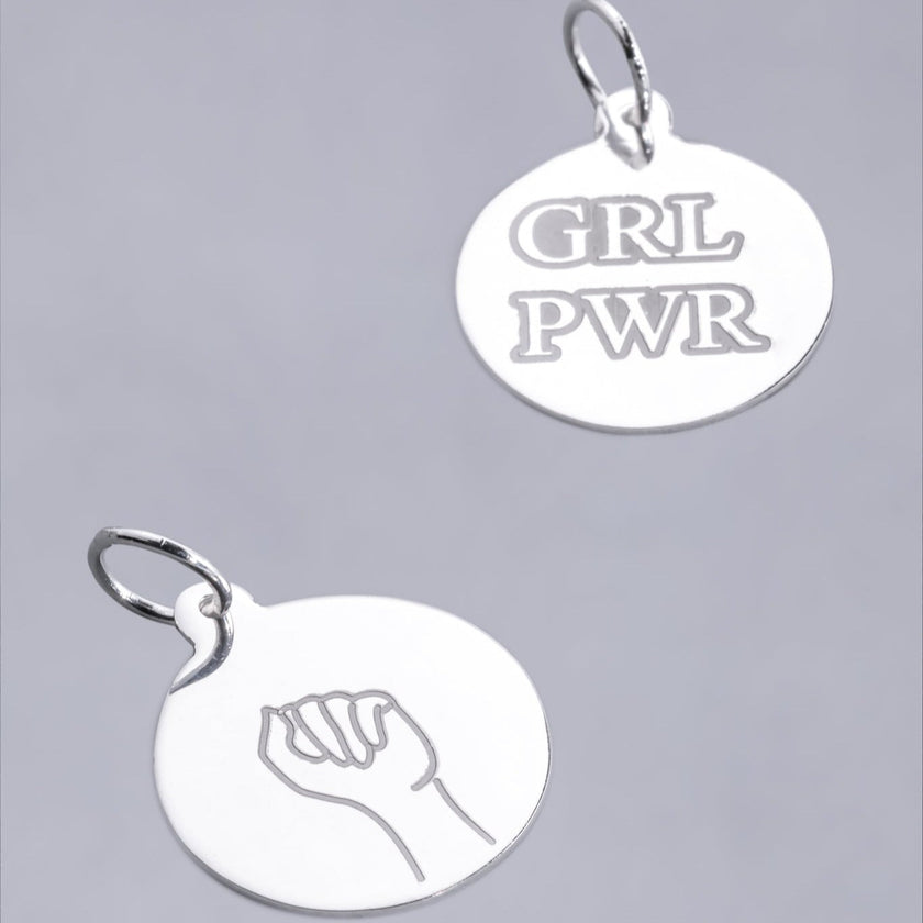 #HE118 - Placa Circular De Plata - DE025/