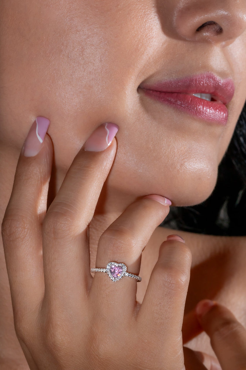 #AD149 - Anillo Corazón Plata - C14/2.1