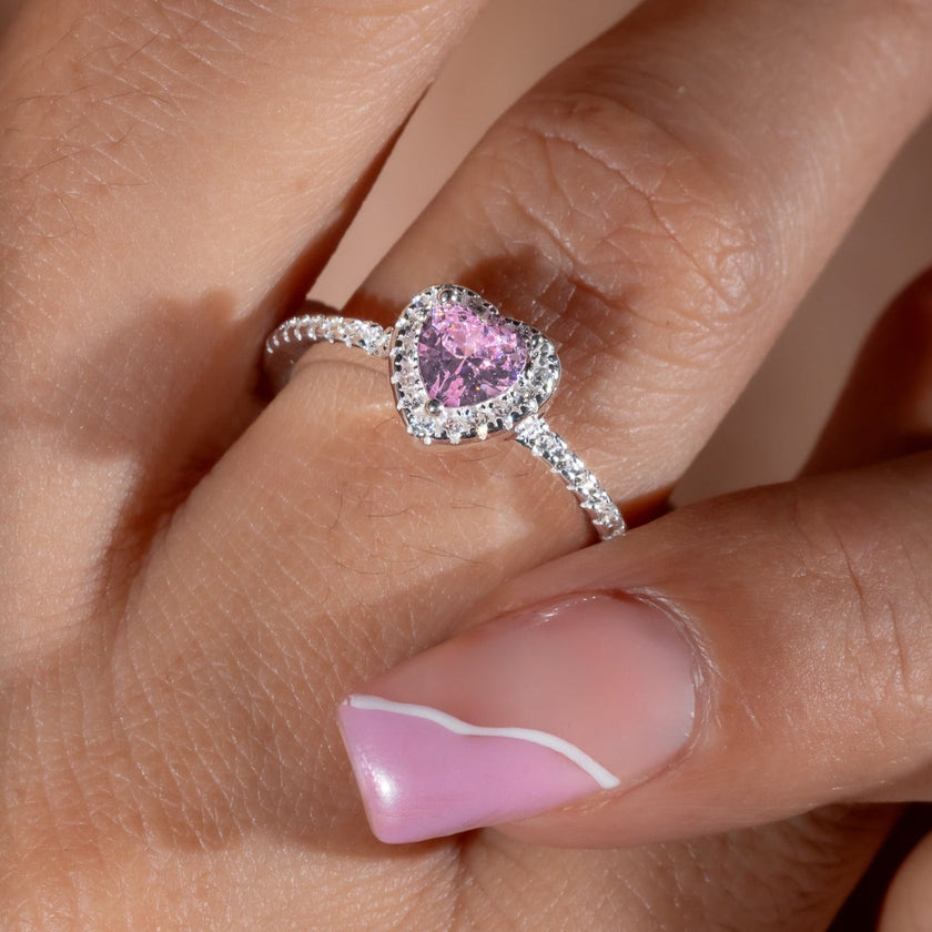 #AD149 - Anillo Corazón Plata - C14/2.1