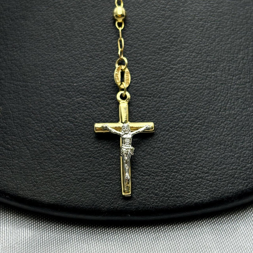 #MR10101 - Rosario De Virgen Guadalupe De Oro 10k - H06/4.8