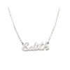 #HE102 / CAD173 - Gargantilla De Nombre Personalizado De Plata - DE025/
