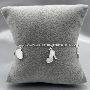 #PA115 - Pulsera Dijes Barbie Plata - A18/3.1