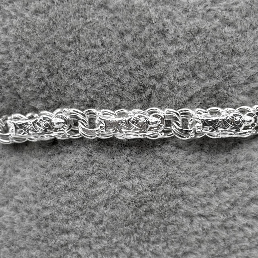 #PA148 - Pulsera De San Judas Tadeo Plata - A09/7.2