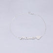 #PA156 - Pulsera De Mamá Y Corazón Con Piedra Zirconia Plata - C14/4.1