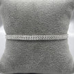 #PA191 - Pulsera Tipo Tenis Con Piedras De Zirconia Plata - C46/7.0