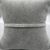 #PA191 - Pulsera Tipo Tenis Con Piedras De Zirconia Plata - C46/7.0