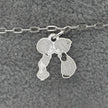 #PA217 - Pulsera Niña Y Niño Corazón Piedra Zirconia Plata - A18/2.7