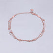 #PA228 - Pulsera Triple Con Bolitas De Plata - B18/3.1