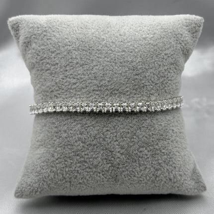 #PA335 - Pulsera/Pulso De Plata Tipo Tenis -C14/13.5