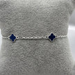 #PA338 - Pulsera Trébol Tipo Van Cleef Plata - A15/3.1